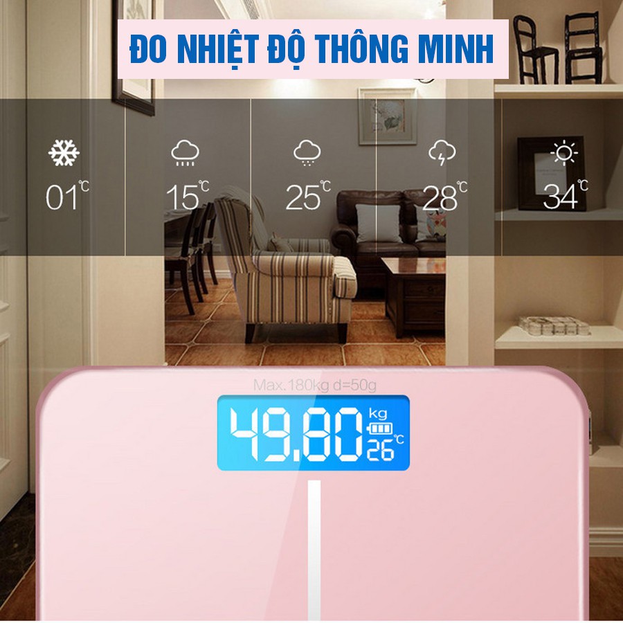 Cân điện tử sức khỏe thông minh - cân sức khỏe cao cấp