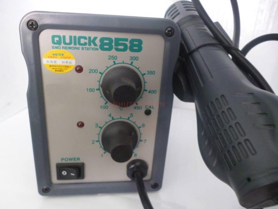 Mày khò chỉnh nhiệt quick 858