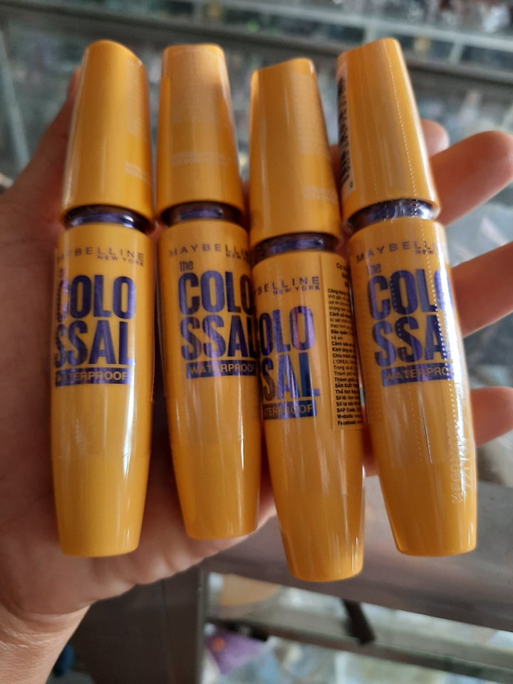 Maccara maybelline không lem không trôi