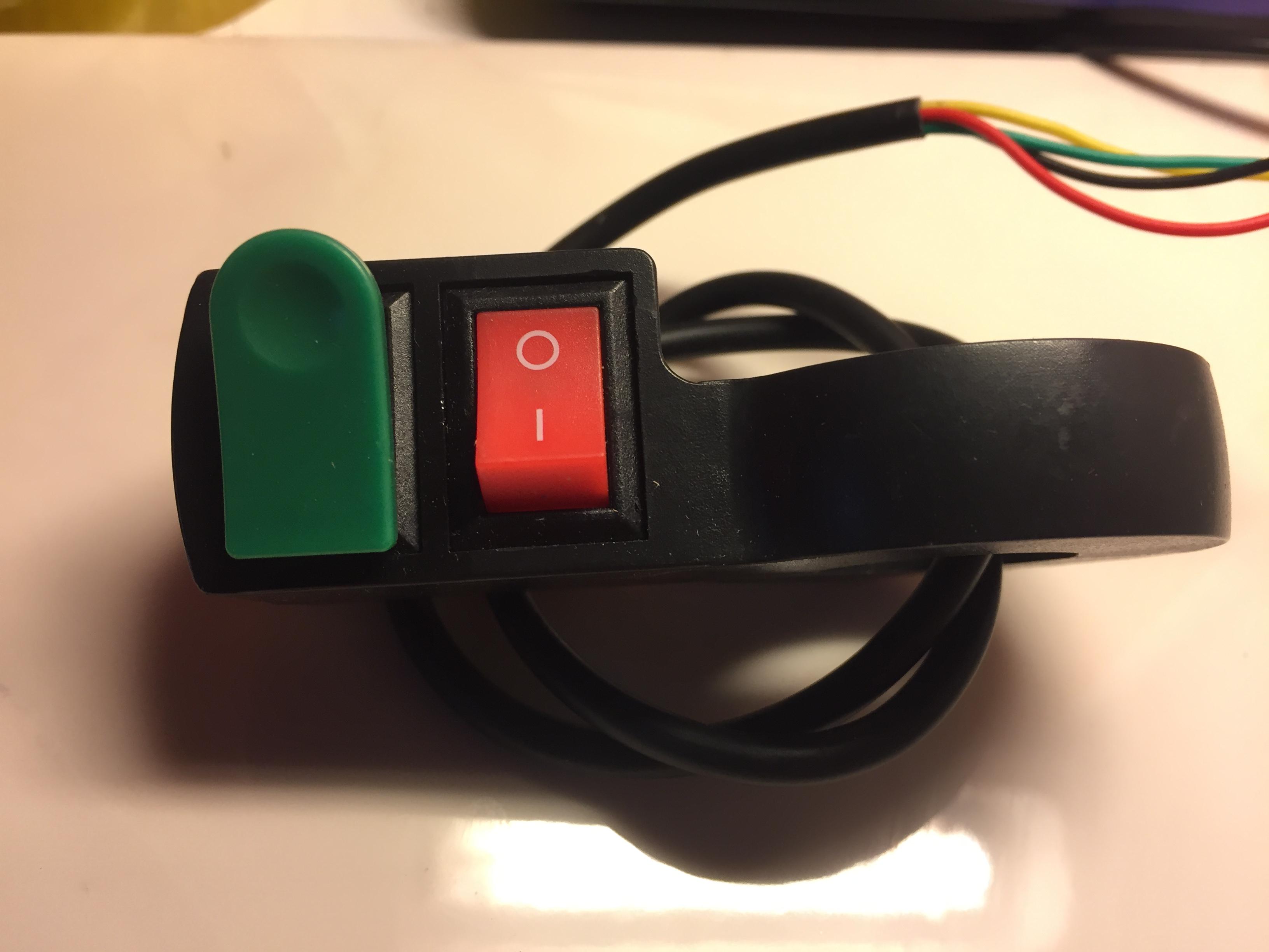 CỤM CÔNG TẮC TAY LÁI (ON,OF + PASSING) SD CHO NHIỀU LOẠI XE KỂ CẢ XE ĐIỆN