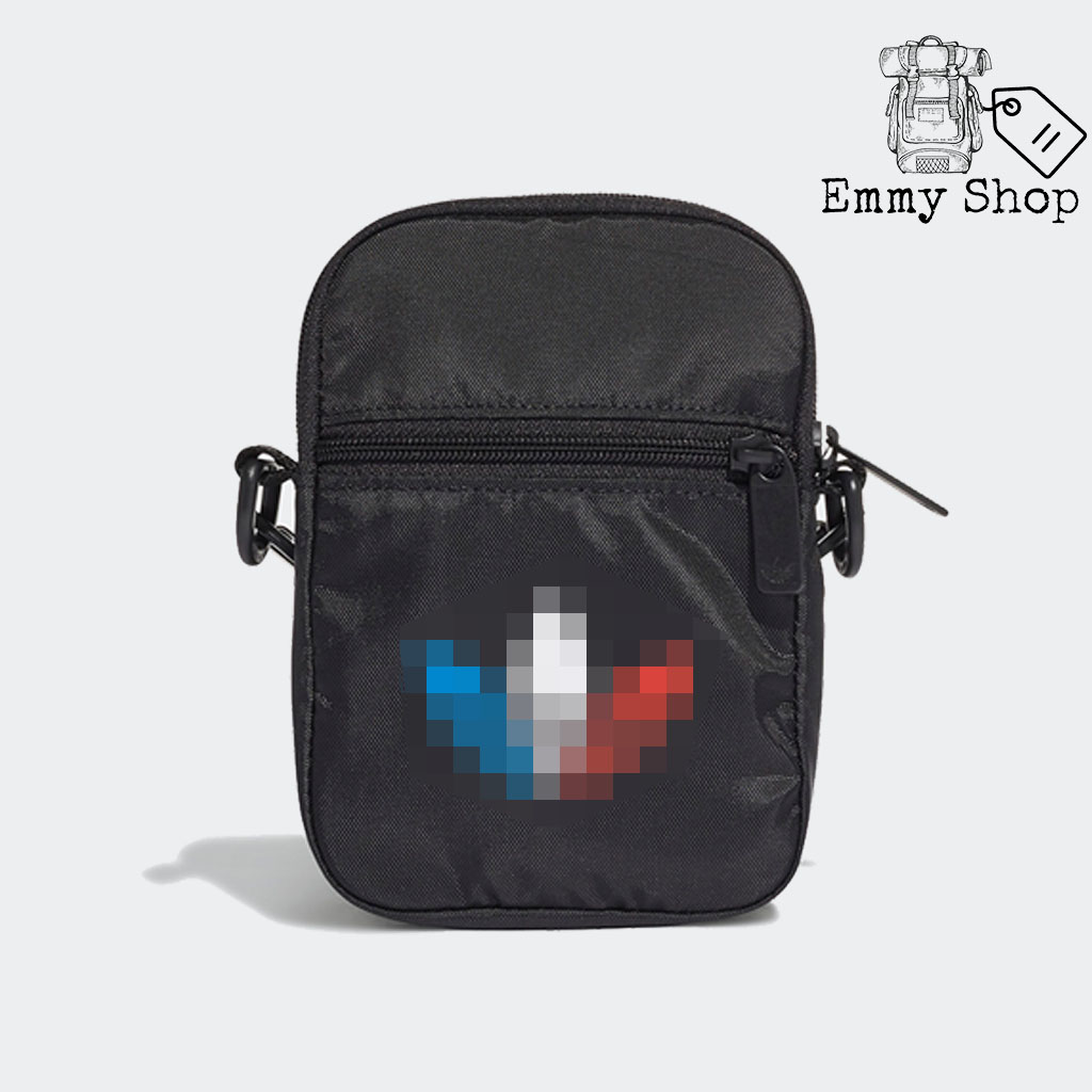 Túi đeo chéo Adicolor Tricolor Festival Bag Black GN5463 đựng điện thoại tiện dụng