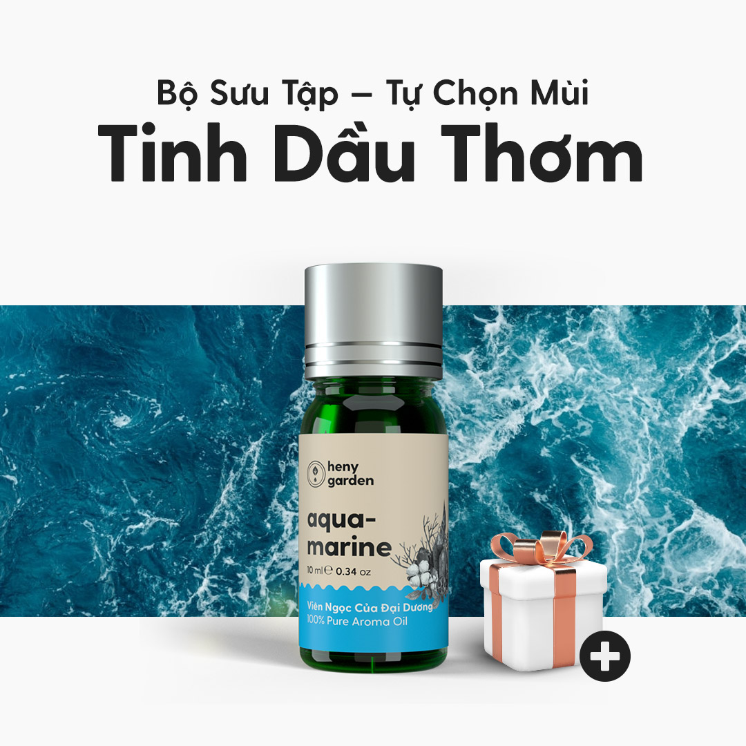 Tinh Dầu Thơm Phòng Khuếch Tán 27 MÙI Phối Hương Lưu Hương Lâu HENY GARDEN