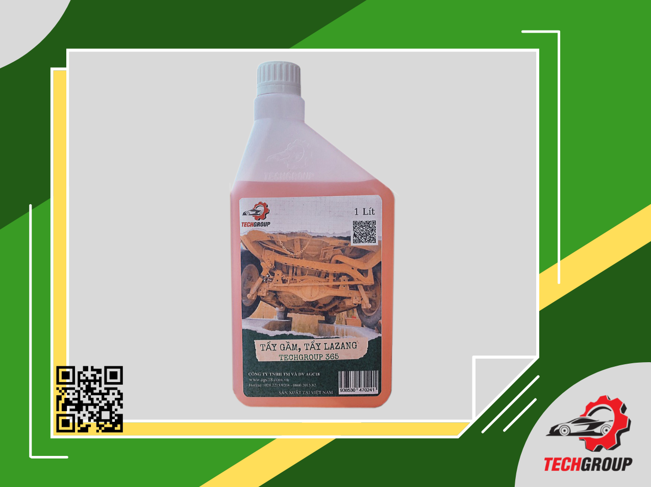 Dung dịch tẩy gầm, Lazang xe ôtô Techgroup 365