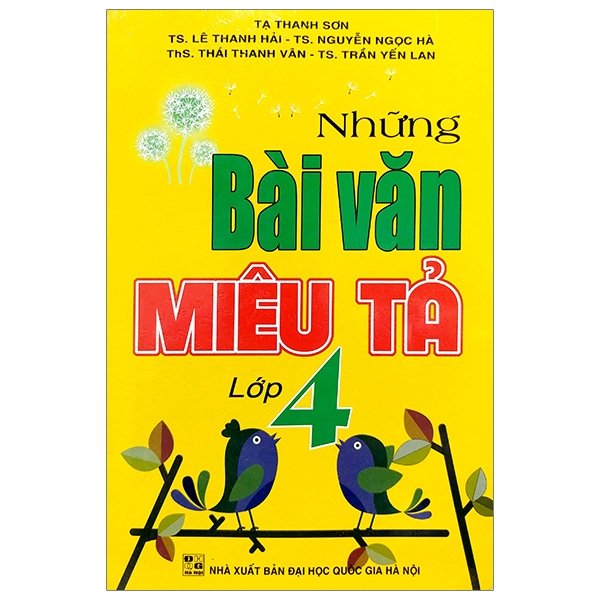 Fahasa - những bài văn miêu tả lớp 4