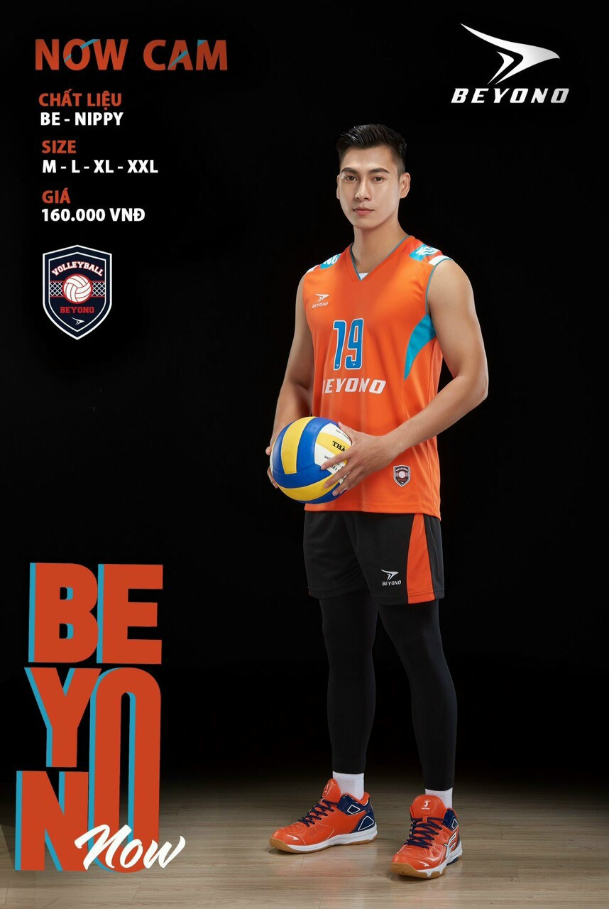 Bộ bóng chuyền nam sát nách chính hãng Beyono 04 màu