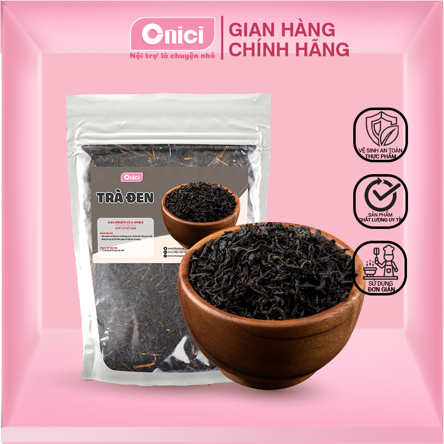  Trà Đen Nguyên Liệu Nấu Trà Sữa Phúc Long  500gr  Bếp Của Mẹ Onici 