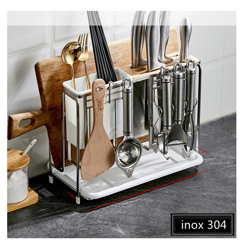 Kệ bếp inox 304 - Kệ đựng dụng cụ nhà bếp