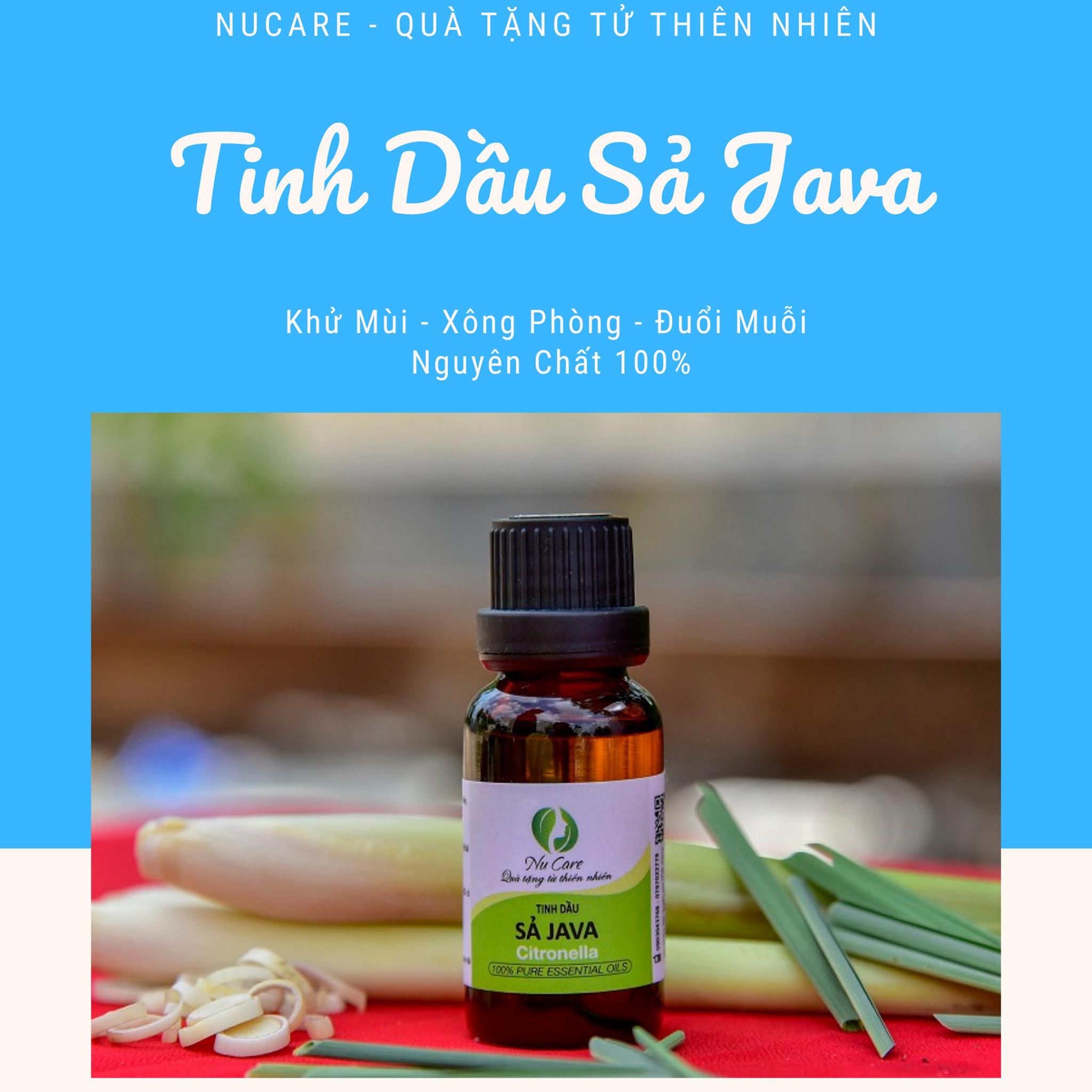 Tinh dầu sả Java NuCare (5ml) dùng thử