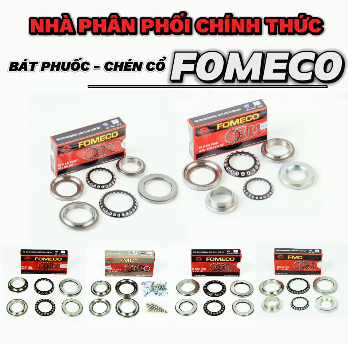 Bát phuốc xe máy fomeco