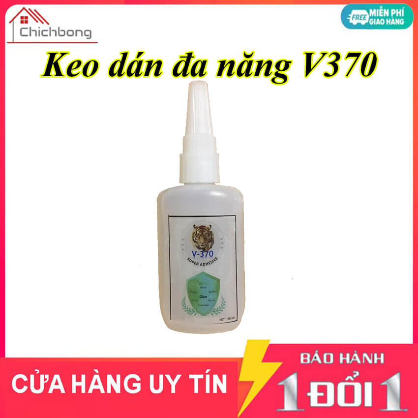 [Rẻ Vô Địch] Keo dán đa năng siêu dính V370, keo dán mọi chất liệu, keo đính đá, keo dán gỗ, keo dán sắt, siêu keo V370 keo dán đa năng chịu nước, keo dán siêu tổng hợp V370