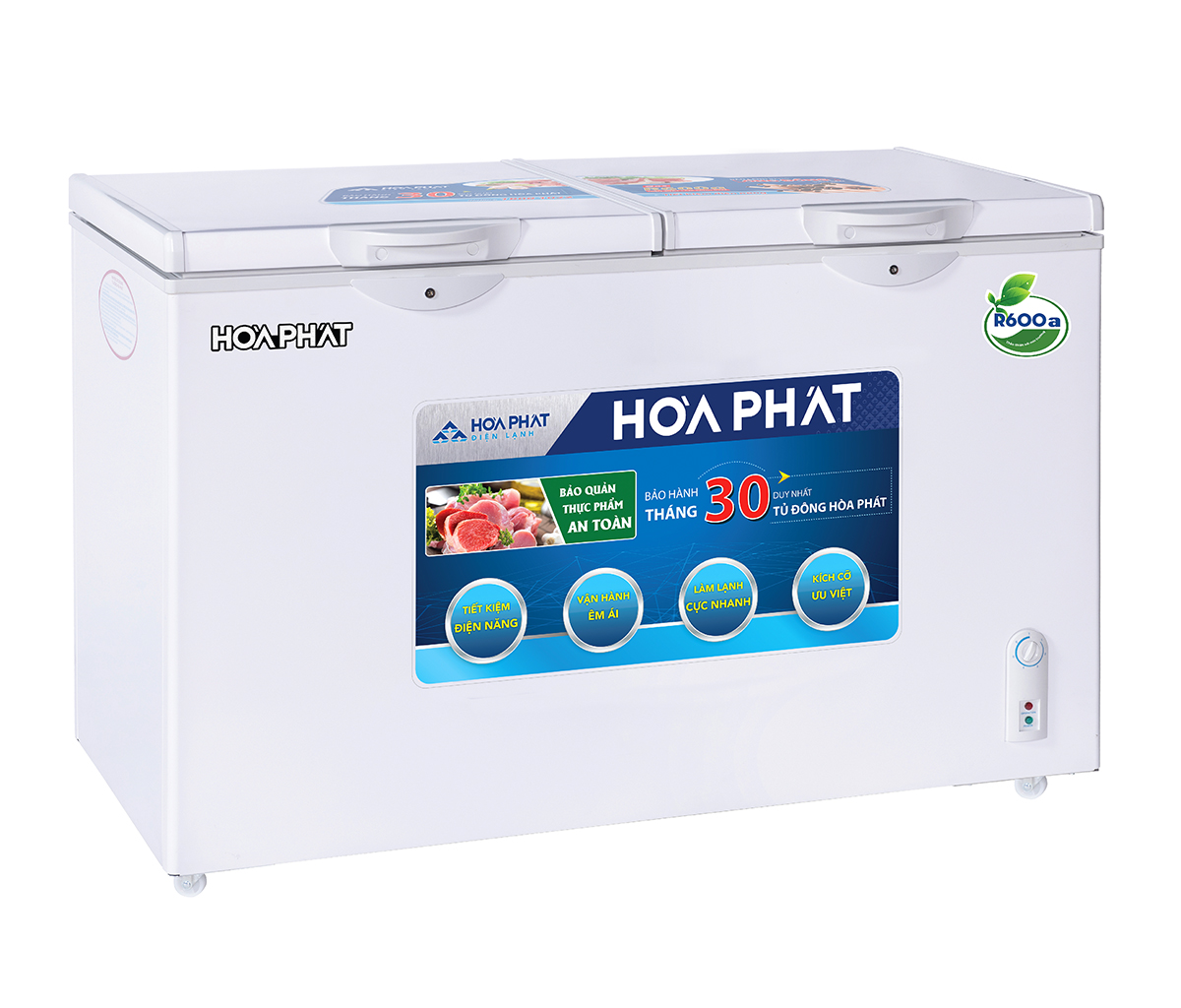 Tủ đông hòa phát 2 chế độ 205 lít hcf-506s2đ2 inverter