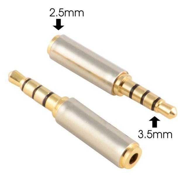 Đầu chuyển từ lỗ 2.5 ly sang jack 3.5 ly-combo 2 cái