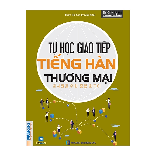 Fahasa - tự hoc giao tiếp tiếng hàn thương mại