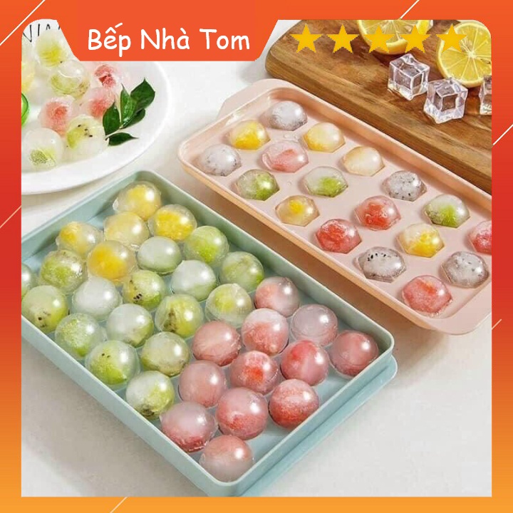 Khuôn làm đá viên tròn, khuôn làm thạch rau câu