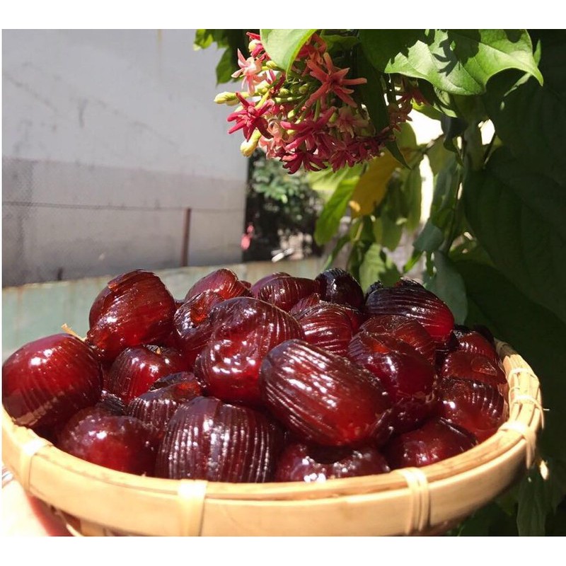 1kg (2 hộp) Mứt Táo Sấy Dẻo Thái Lan Qủa To Loại 1