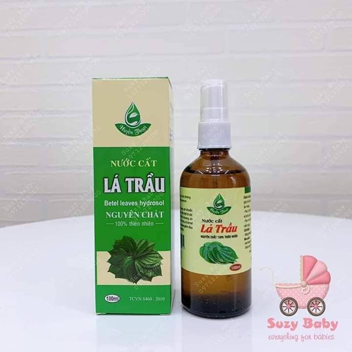 Nước cất lá trầu không 100ml nguyên chất huyền thoại