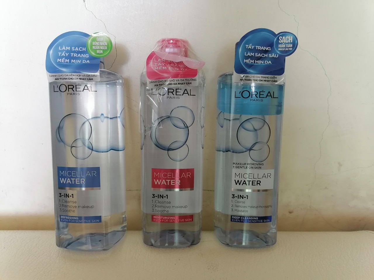 Nước tẩy trang Loreal 400ml