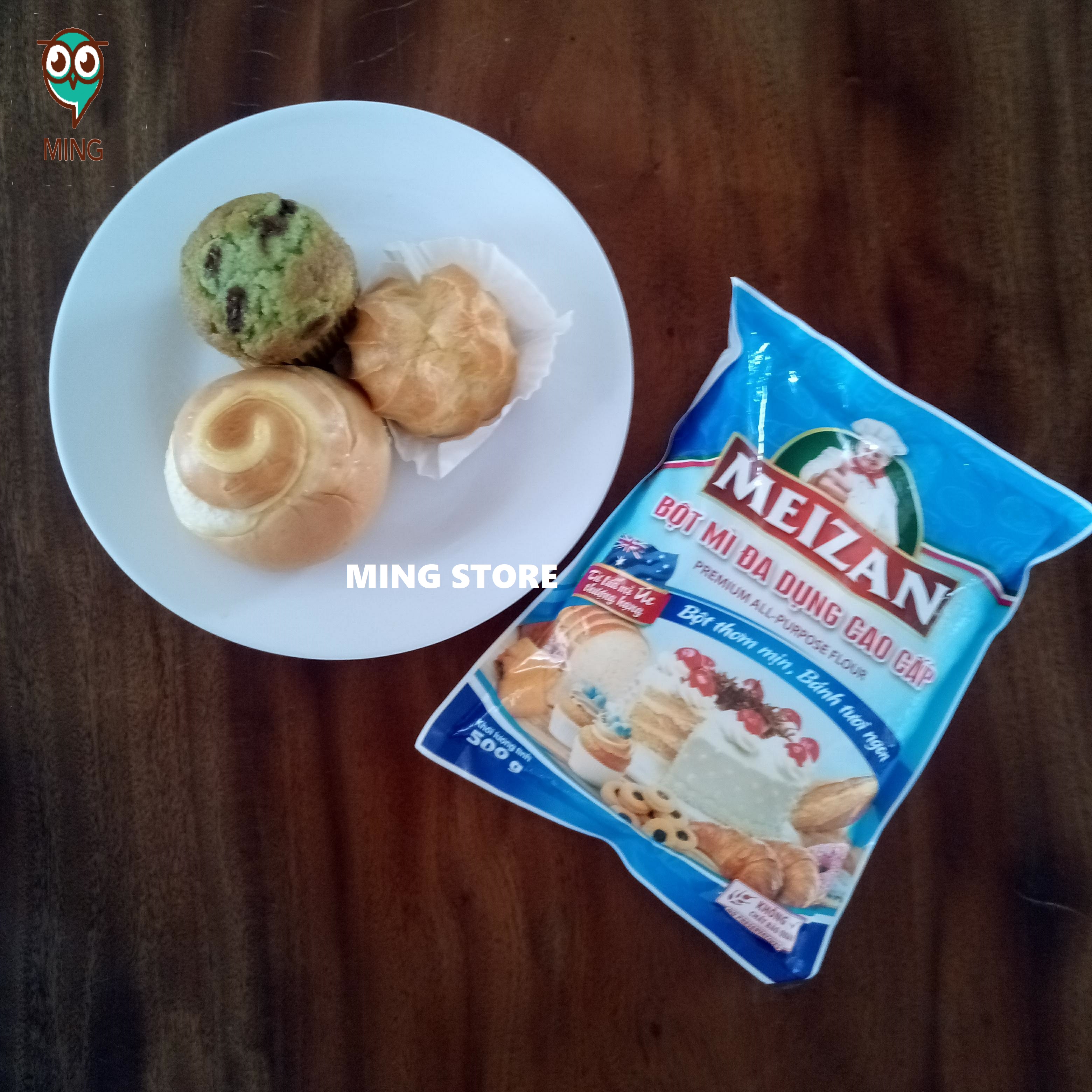 bột mì meizan 500g  - 167