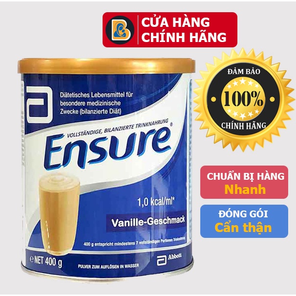 Sữa ensure của đức 400g date mới