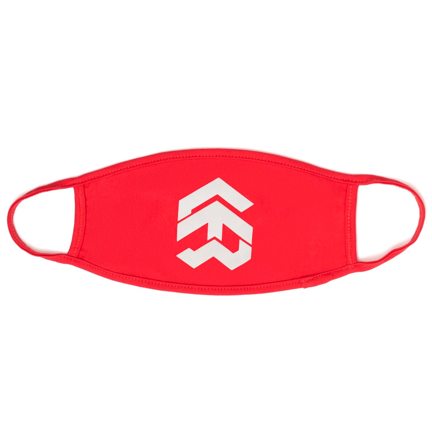 5THEWAY® /solid/ BIG LOGO MASK™ in BITTERSWEET aka Khẩu Trang Đỏ