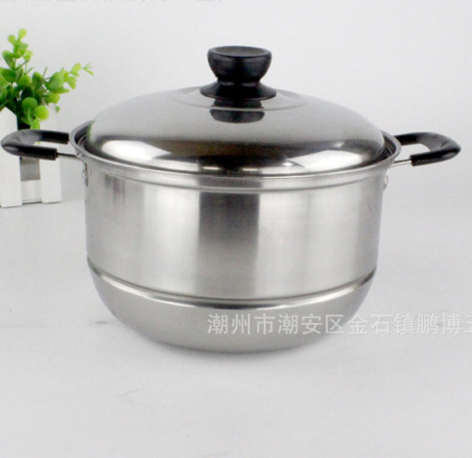 [HCM]TRỢ GIÁ 10K [TẶNG KÈM VỈ HẤP] Nồi inox có khay hấp tiện lợi. Nồi chuyên hấp cách thủy như bánh bao xôi... cho mọi nhà
