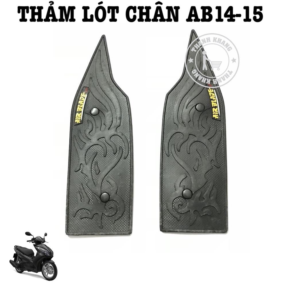 [HCM]Thảm lót chân xe máy Airblade 2014 Thanh Khang 006000990 (Đen)