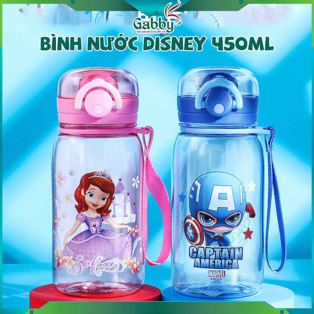 Bình nước disney 450ml - gabby store