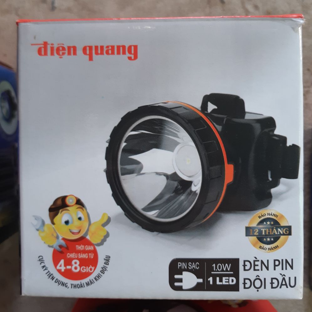 Đèn pin đội đầu ĐIỆN QUANG 1.0W