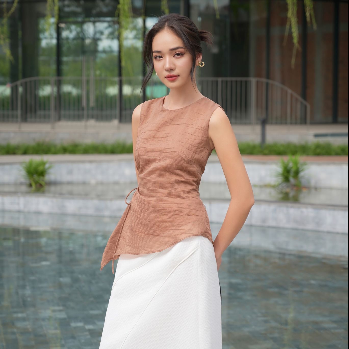 Olv - áo grainne top