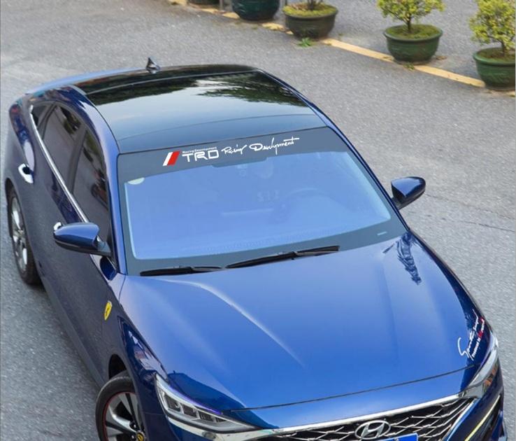 [HCM]Tem dán kính lái chống nắng ô tô TRD