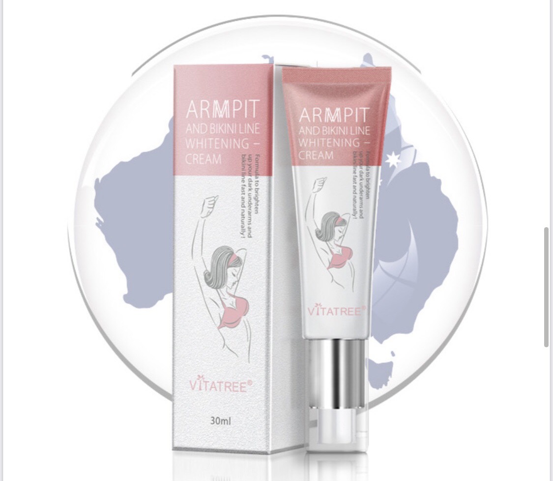 Kem Dưỡng Trắng Nách Armpit and Vùng Bikini - Line Whitening Cream Vitatree 30ml