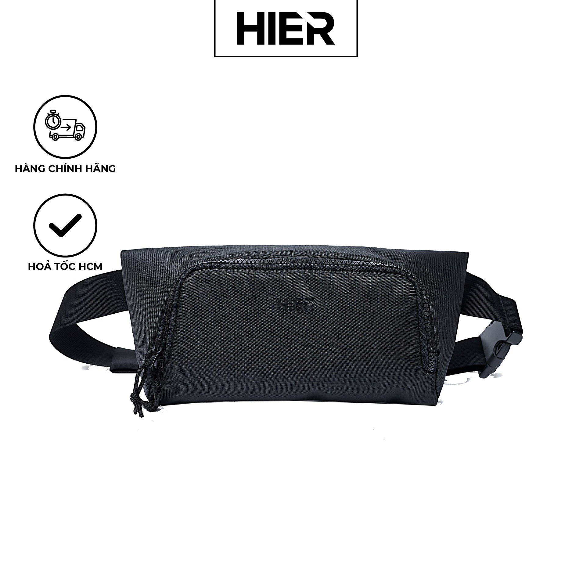 Túi Đeo Hông Đeo Ngực Nam Nữ Local Brand Hier  Chống Nước Chống Sốc