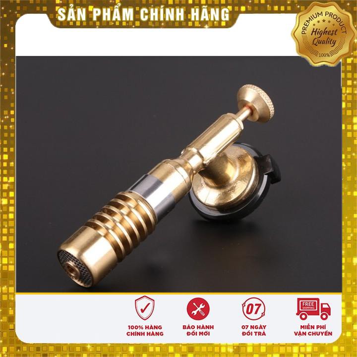 Đèn khò ga mini cầm tay đồng nguyên chất 100%