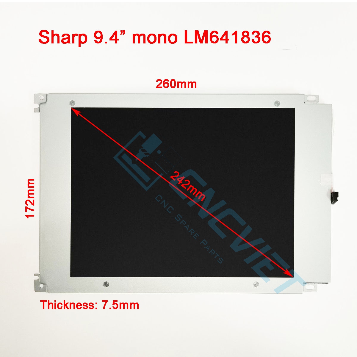 Màn hình LCD LM641836 9.4inch cho máy CNC - BH 3 tháng Giá 6,006,000 Đồng*Miễn phí vận chuyển