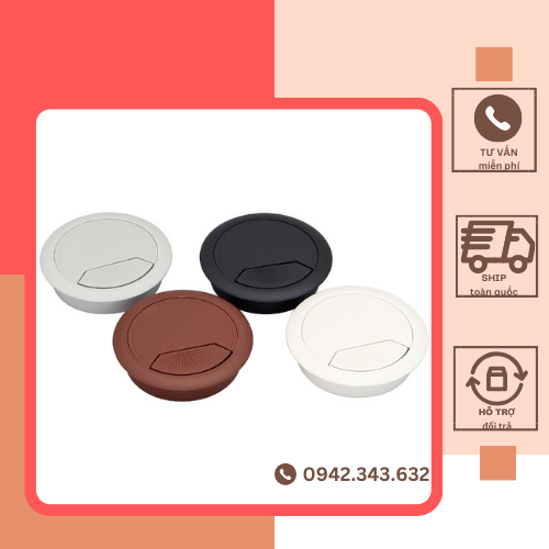 Nắp luồn dây điện bàn làm việc