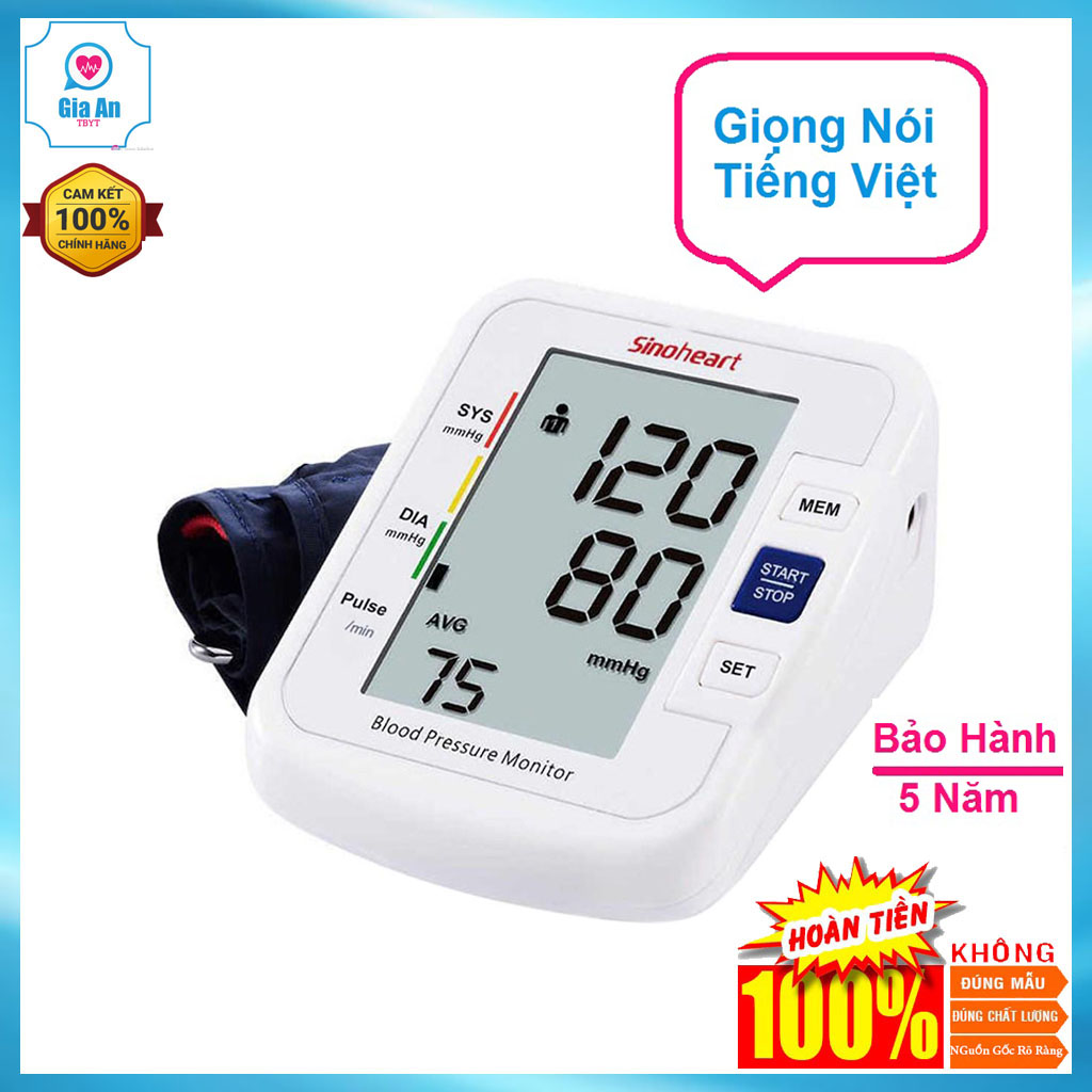 Máy Đo Huyết Áp Bắp Tay Sinocare BA-801