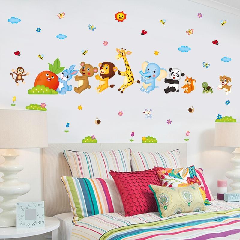 Decal trang trí - decal dán tường cho bé có keo sẵn