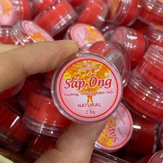 Sáp Ong dưỡng môi, chống thâm môi Natura