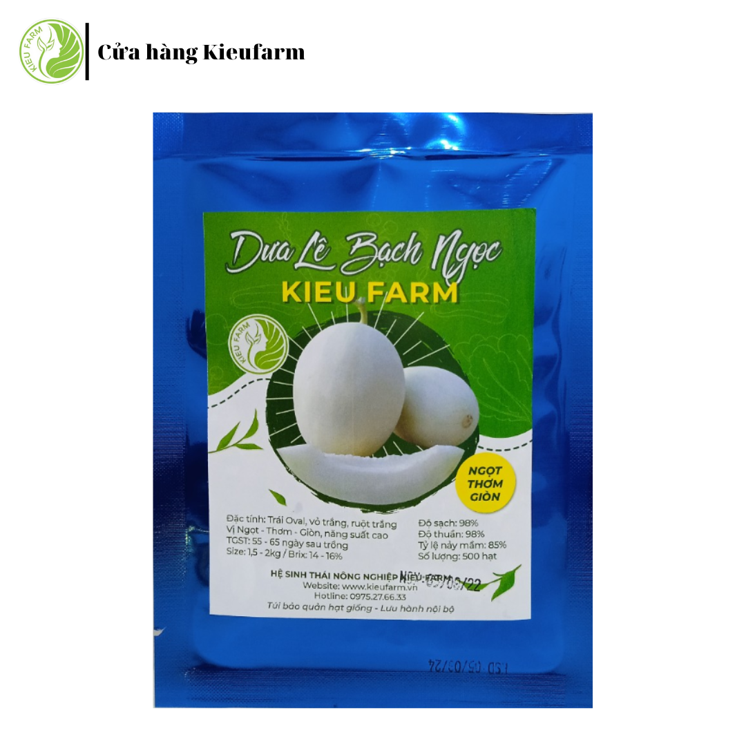 Hạt giống dưa lê Bạch Ngọc