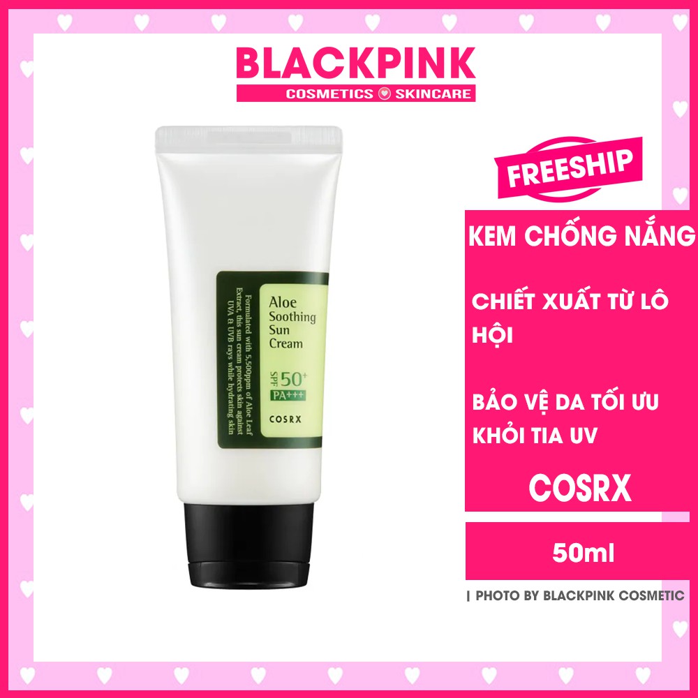 Kem chống nắng lô hội COSRX Aloe Soothing Sun Cream SPF50 PA+++ 50ml