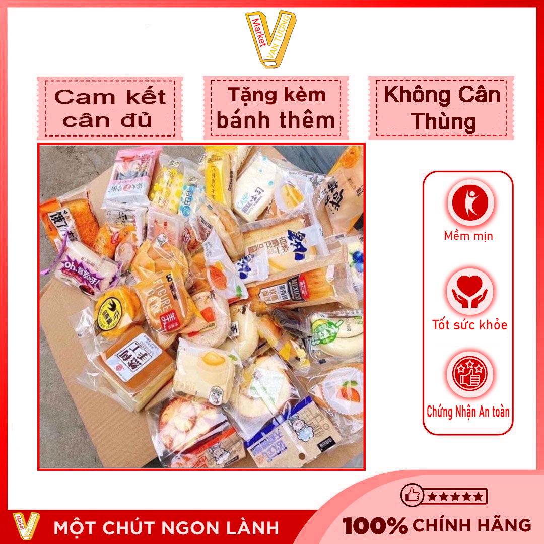 bánh mix đài loan bánh bông lan bánh mì tươi bánh xốp quy sandwich đồ ăn vặt nội địa trung tiện lợi nhiều vị trộn đủ loại