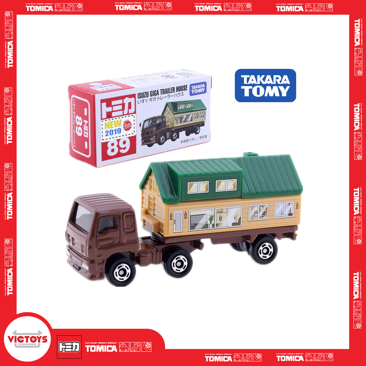 Tomica - xe mô hình tomica no.89-06 trailer house