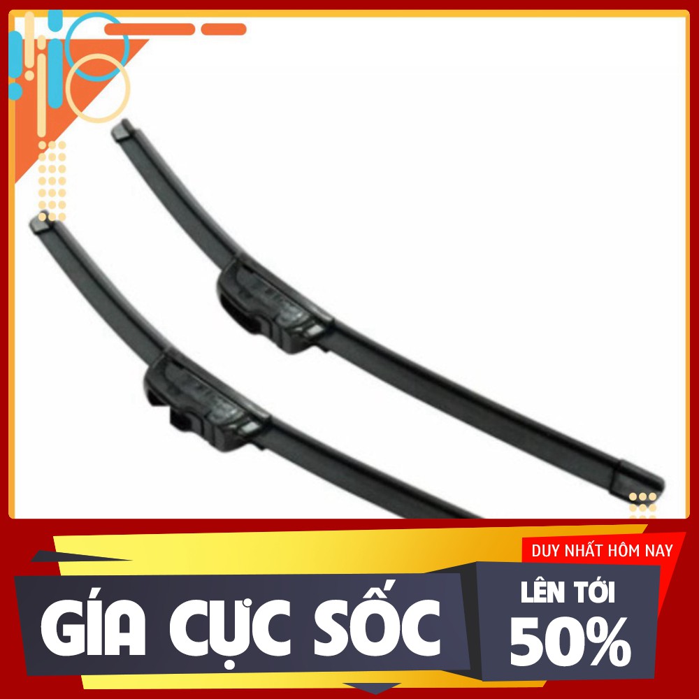 Bộ 2 gạt mưa silicon mềm cho xe kia morning 2008-2019-size 22-16