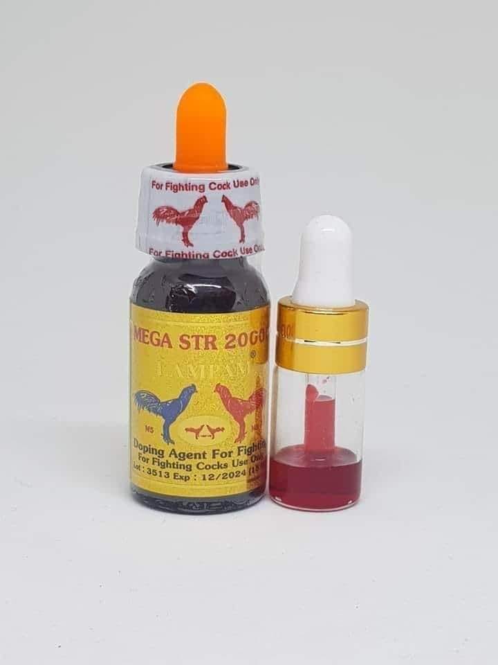 Mega str 20000 thái lan nhỏ tăng bo, tải cựa, lỳ đòn dành cho gà đá.