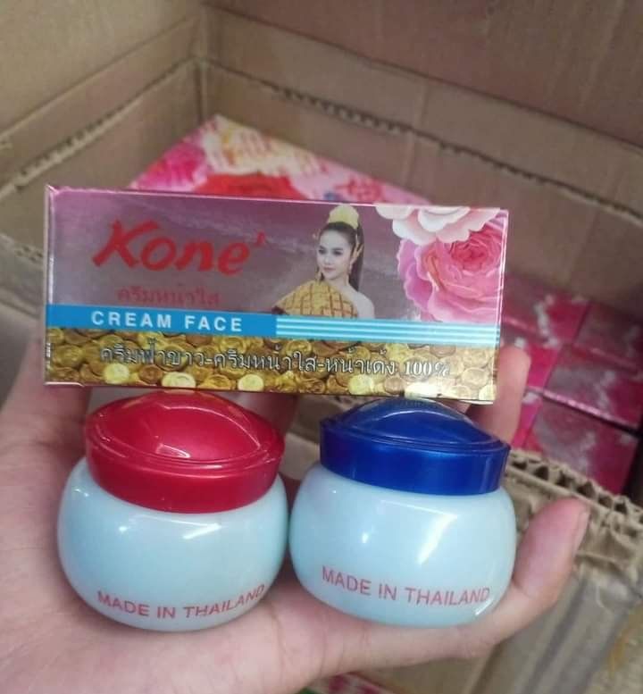 BỘ KEM CẶP CAO CẤP NGÀY ĐÊM KONE THÁI LAN dành cho da nám tàn nhang