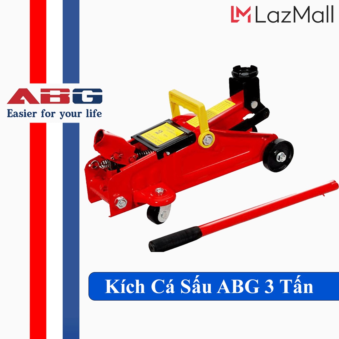 Kích cá sấu abg 3 tấn , con đội cá sấu dùng để nâng ô tô, kích thủy lực nâng các vật nặng.