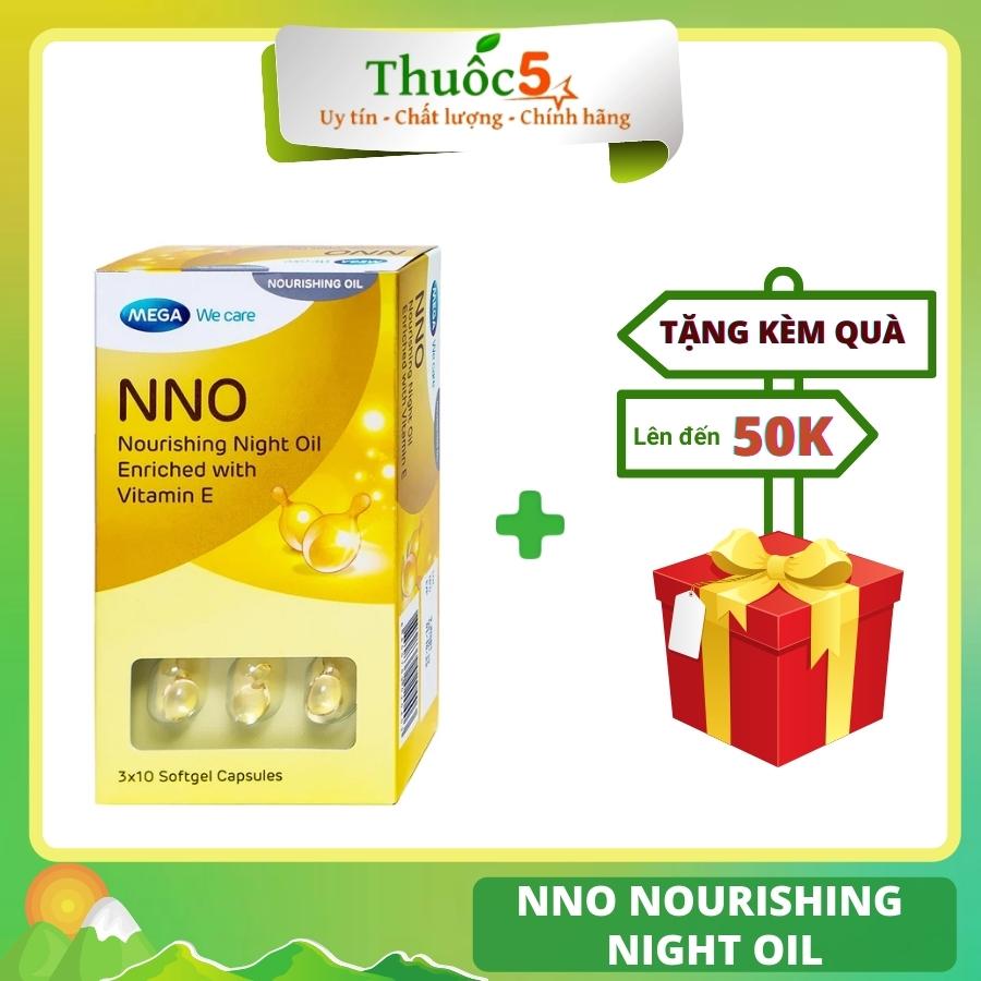 NNO Nourishing Night Oil viên dưỡng ẩm da Hộp 30 viên
