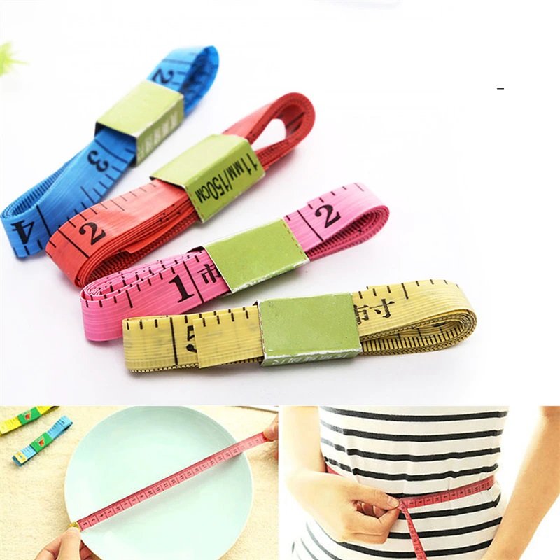 Thước dây cuộn thước vải để đo eo may đo quần áo dài 1.5m - thước dây may đồ