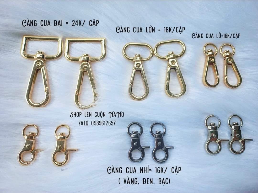 Càng cua túi ví các loại