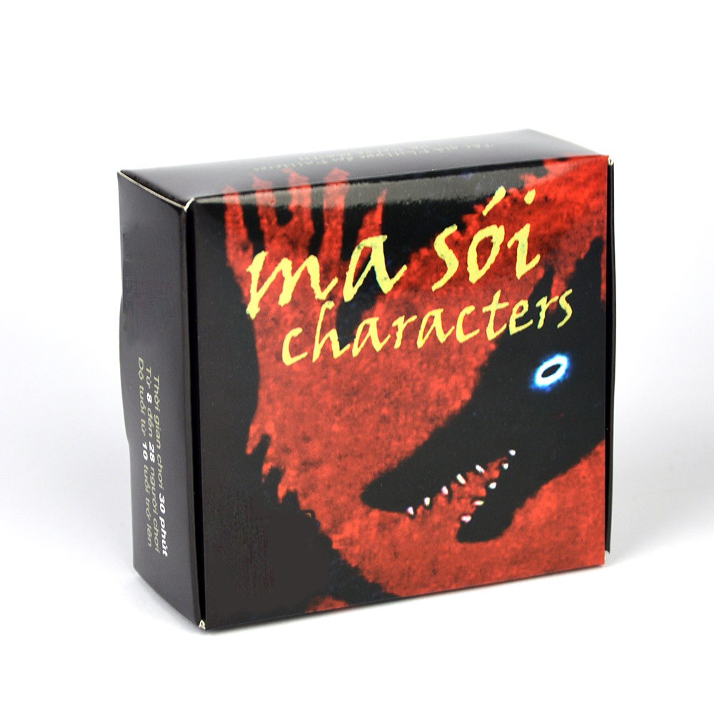 Bộ Bài Ma Sói Việt Hoá, bản siêu đẹp, thẻ dày - VPP Trí Tuệ